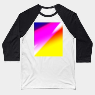 Blue pink yellow art Baseball T-Shirt